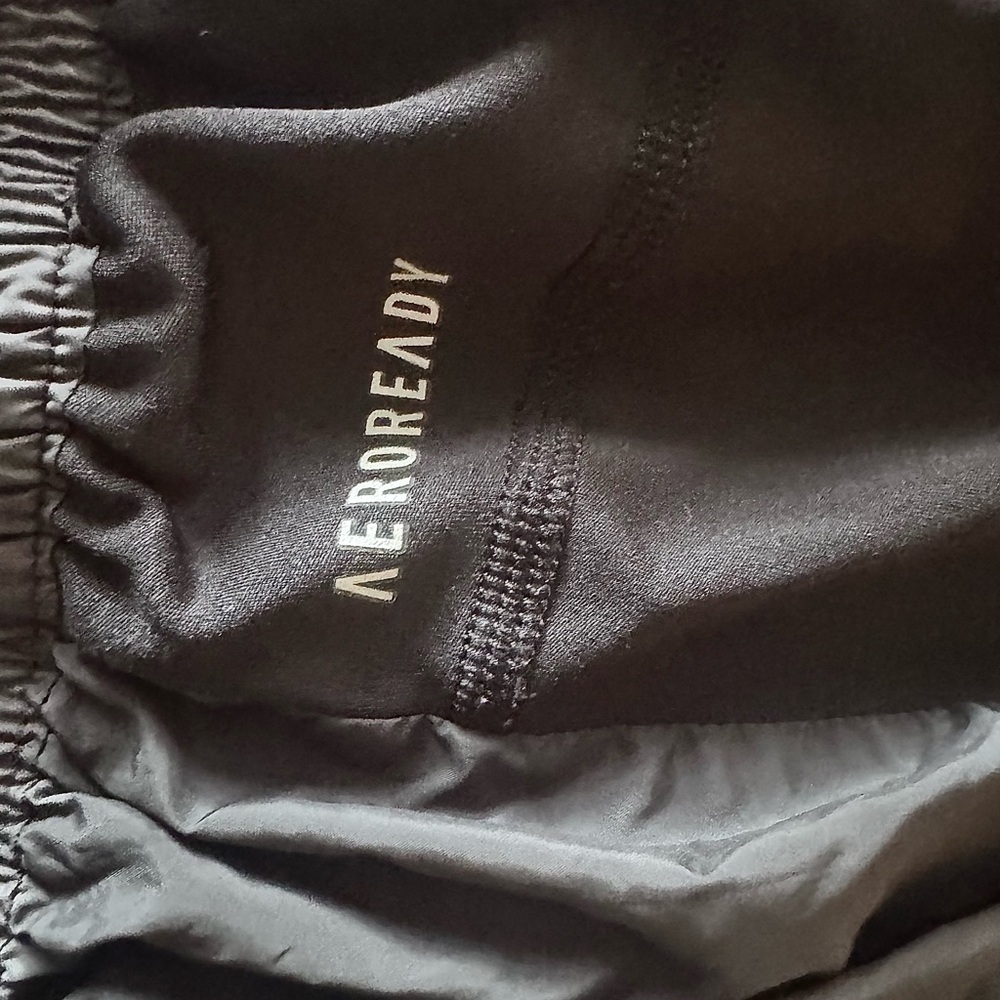 adidas Black Joggers with White Stripes - Picture 5 of 8